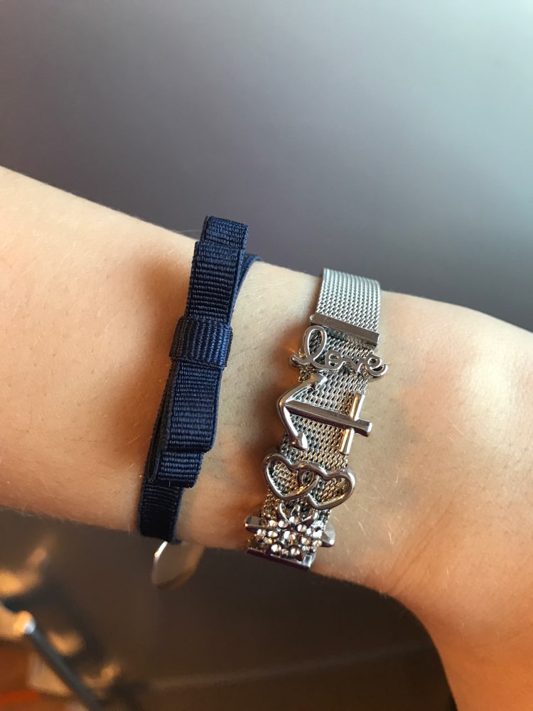 Charms remienkový náramok Love zlatý