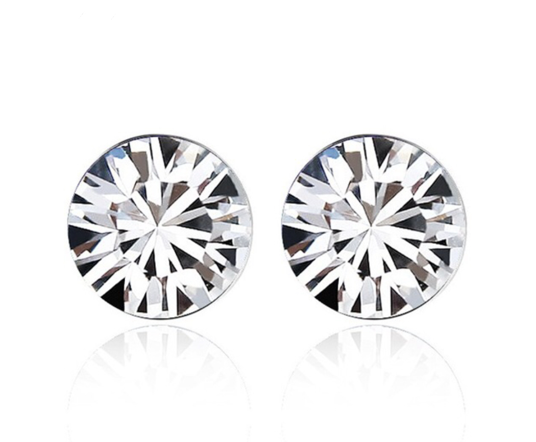 Krištáľový set Náhrdelník, náušnice a náramok Bella light saphire