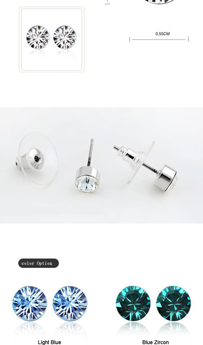 Krištáľový set náhrdelník, náušnice a náramok Bella rose