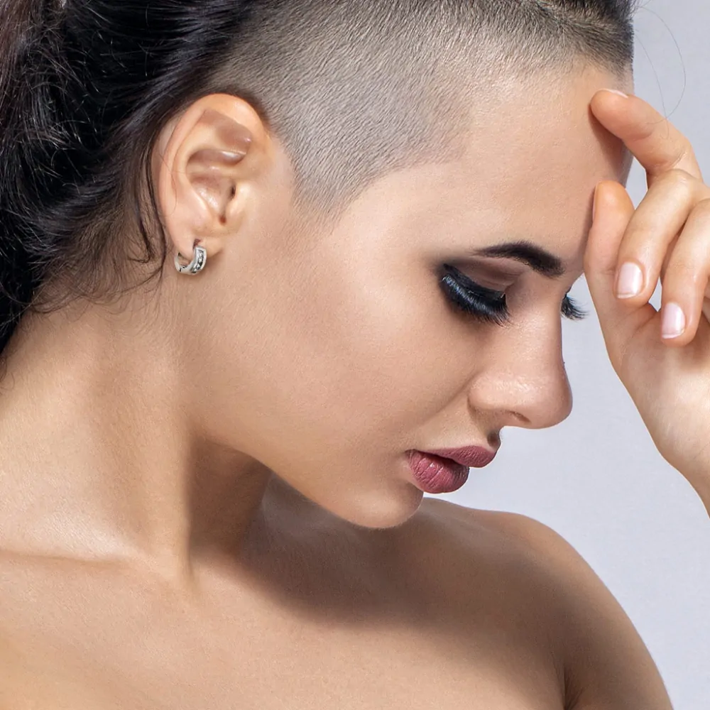 Dámske náušnice z chirurgickej ocele Lea zlaté