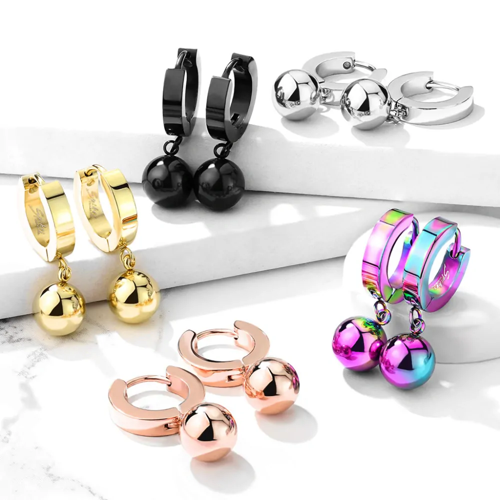 Dámske náušnice z chirurgickej ocele Zara strieborné