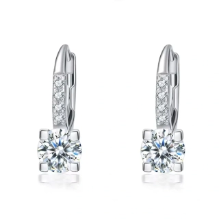 Glory strieborné náušnice Lilly