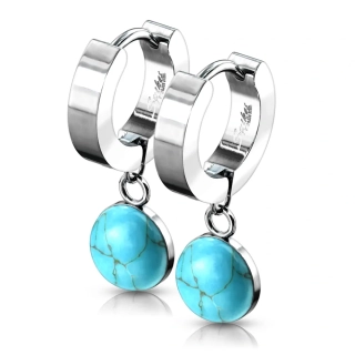 Dámske náušnice z chirurgickej ocele Taylor strieborné